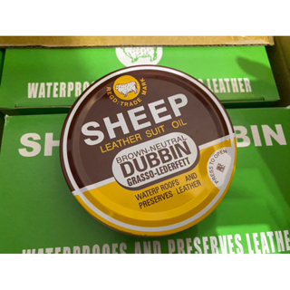 台灣全新現貨-SHEEP DUBBIN綿羊牌皮革油