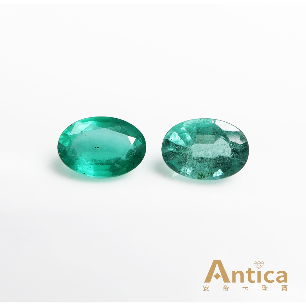 [ANTICA] 祖母綠 1.57克拉 綠色 橢圓 尚比亞 天然無燒 Emerald（經理推薦）安帝卡珠寶