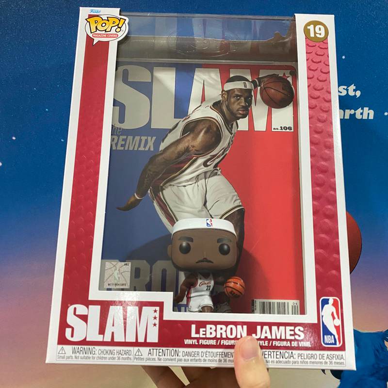 [李大] 正版現貨 Funko POP NBA SLAM 雜誌封面 LBJ 詹姆斯 騎士隊 LeBron James