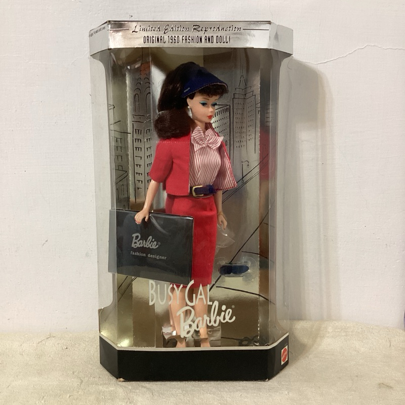 Barbie 芭比 經典復刻 忙碌女子 Busy Gal 1960' 13675 C 經典收藏系列 復刻限定版 絕版