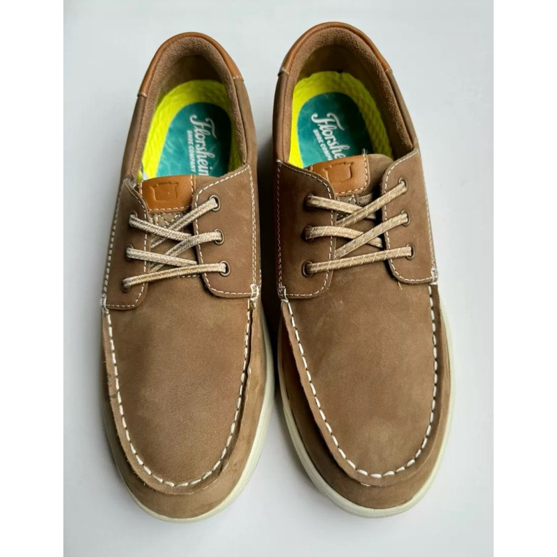 美國正品Florsheim 新款皮革休閒鞋平底穿搭男鞋