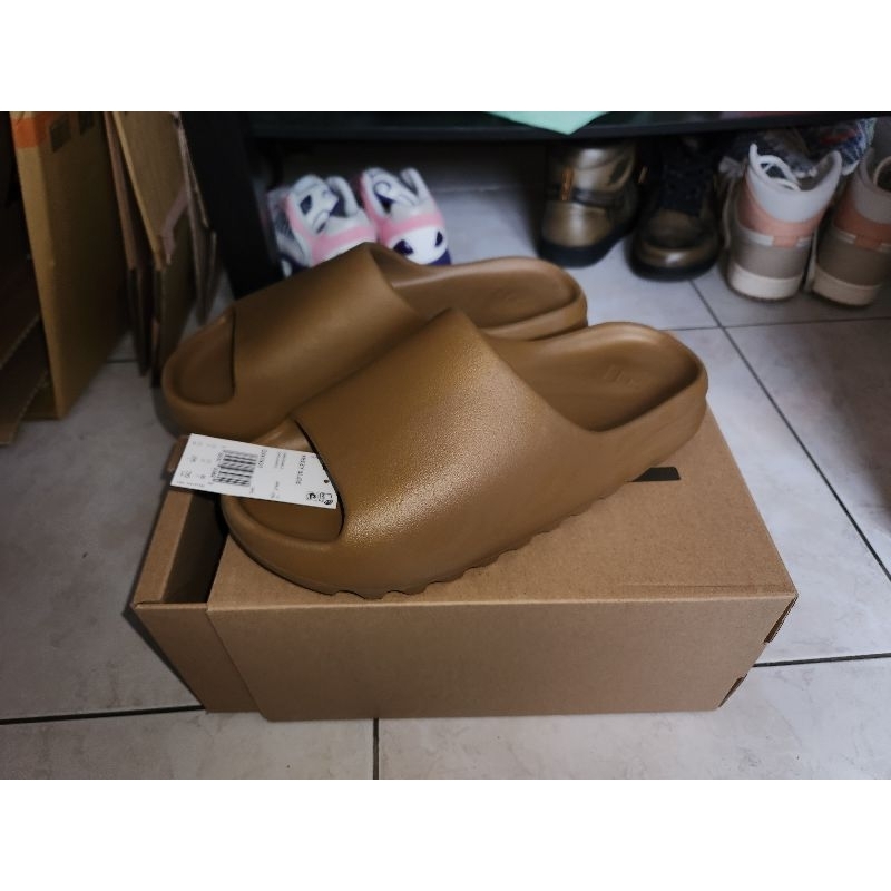 Adidas Yeezy Slide Ochre 焦糖可可 咖啡 懶人 拖鞋 GW1931