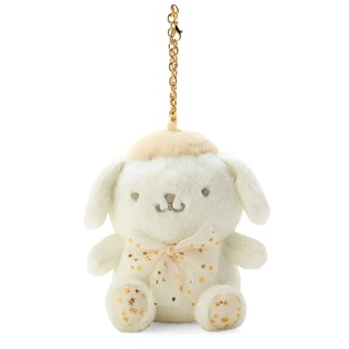 Sanrio 三麗鷗 純白設計系列 華麗風造型絨毛吊飾 布丁狗 031585N
