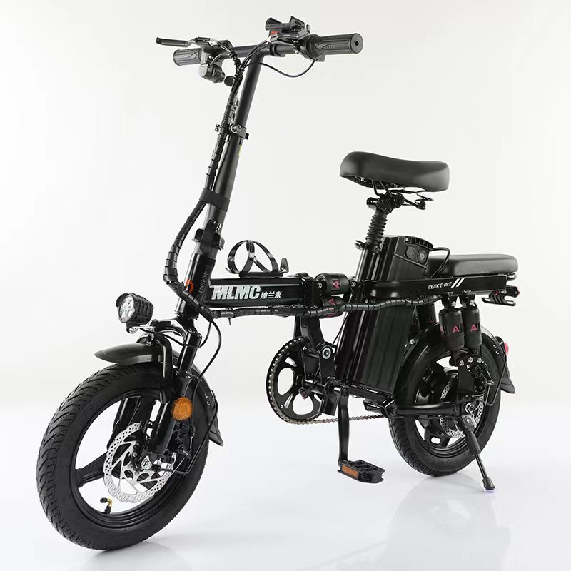 (台灣現貨一台)工廠直營 專銷歐美 摺疊電動自行車(14吋大胎) 代駕必備