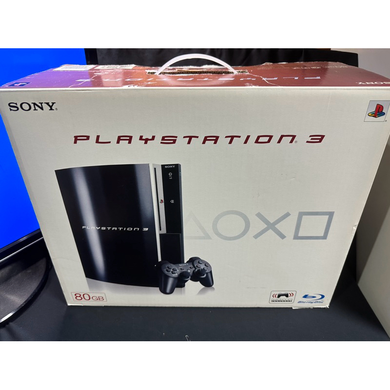 PS3 主機 盒裝齊全 80G