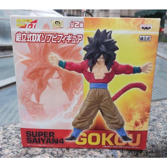 外H 櫃 ： GOKOU 孫悟空 組立式 超級賽亞人4 DX DRAGON BALL GT　天富