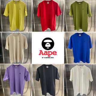 【 B.O.B 潮牌服飾代購 】24ss 🆕️春夏新款 AAPE 刺繡小Logo 素面短袖（現貨馬上出）