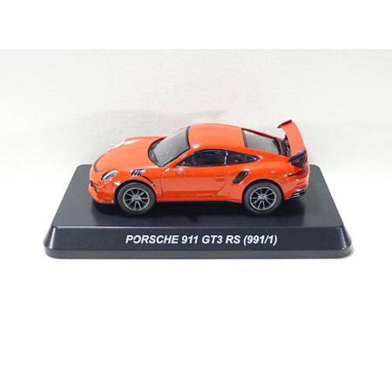 全新 保時捷 1/64 模型車 Porsche 911 GT3 RS 991/1 京商 7-11 711 十號 10號
