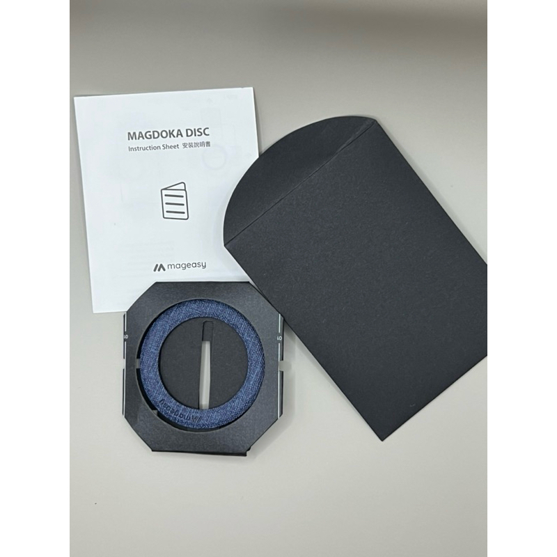 SwitchEasy MagDoka Disc 磁吸擴充手機通用貼片(支援MagSafe) 深海藍