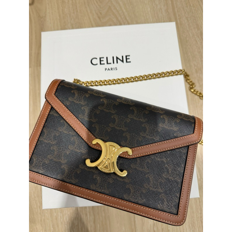 二手 Celine woc 凱旋門 Lisa著用 black pink