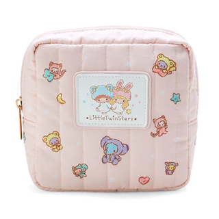 Sanrio 三麗鷗 雙星仙子生日系列 壓棉方形化妝包 收納包 KIKILALA 雲朵