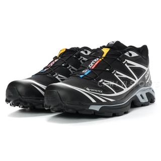 SALOMON XT-6 GTX 黑/黑/銀 越野 機能 慢跑鞋 防水 L47450600