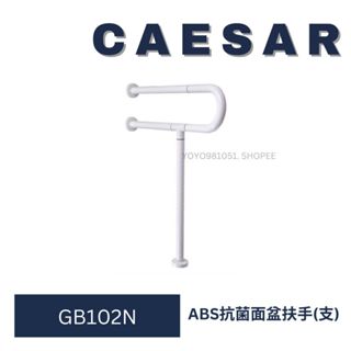 CAESAR 凱撒 ABS 抗菌扶手 GB102N 面盆扶手 ABS 扶手 不鏽鋼扶手 304不鏽鋼扶手 安全扶手