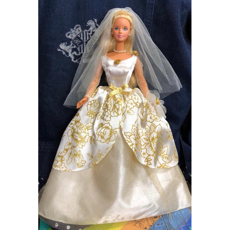 現貨 1997 Barbie Club Wedd Beautiful Bride 美麗新娘芭比娃娃 歐洲皇室婚禮紀念版