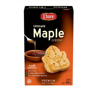 CANADA Dare Ultimate Maple Crème Cookies 楓糖餅乾 楓糖奶油餅乾 楓糖夾心餅乾