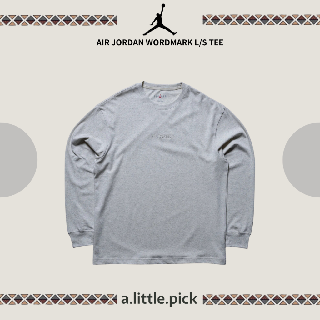 [全新] AIR JORDAN WORDMARK L/S TEE M