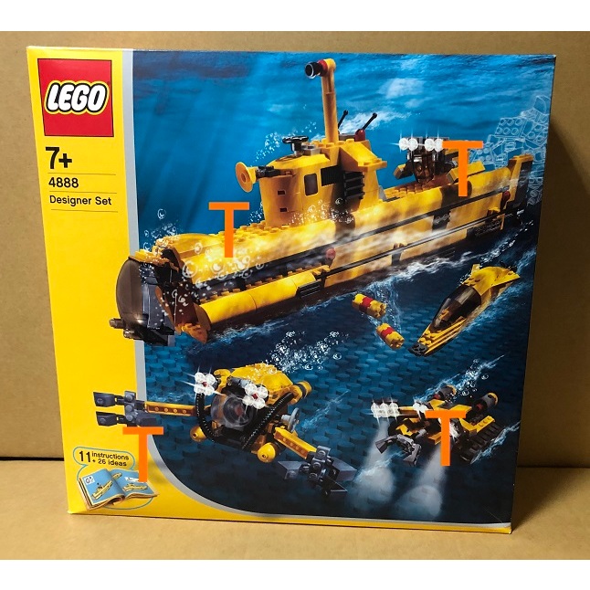 LEGO 樂高 4888 Ocean Odyssey ( Designer Sets系列)