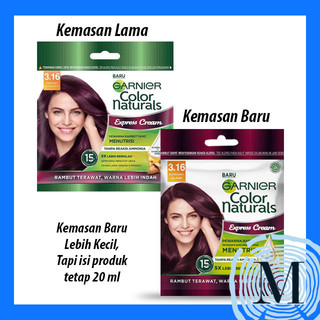 Garnier Color semir rambut pewarna MKBT89 MERAH BURGENDY
