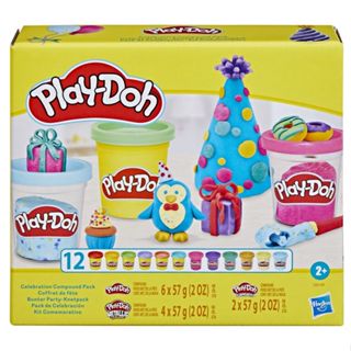 Hasbro Play-Doh 培樂多 慶祝派對彩色黏土