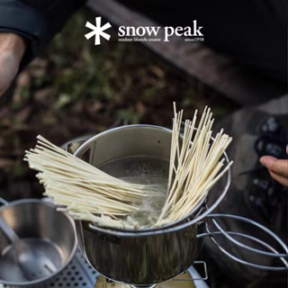 snowpeak雪峰戶外輕量露營不鏽鋼茶壺鍋 水壺煮麵鍋