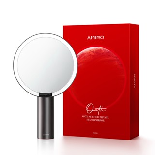 AMIRO Oath 自動感光 LED化妝鏡(國際精裝彩盒版)全新第三代-黛麗黑 化妝燈 彩妝鏡 新年禮物 情人節禮物
