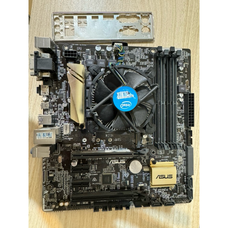 ASUS Z170-M PLUS + i5-6600