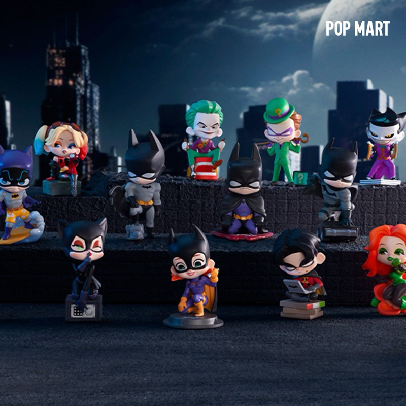 「POP MART泡泡瑪特」DC哥譚市系列盲盒‼️