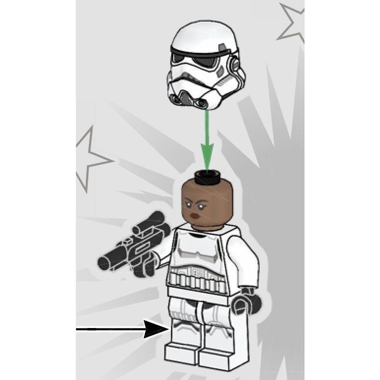[樂磚庫] LEGO 75387 星際大戰系列 人偶 Stormtrooper