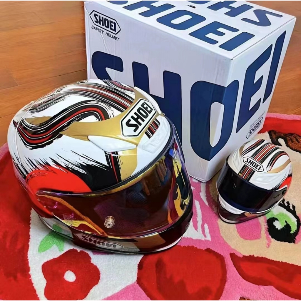 SHOEI 招財貓Z7 機車安全帽 四季通用 高強度ABS材質盔體 加厚雙D扣 已預留耳機孔 大尾翼設計