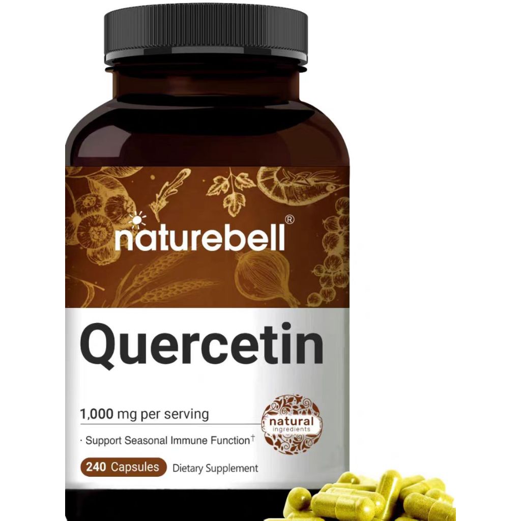 美國 NatureBell Quercetin 高含量 槲皮素 肺部 1000mg