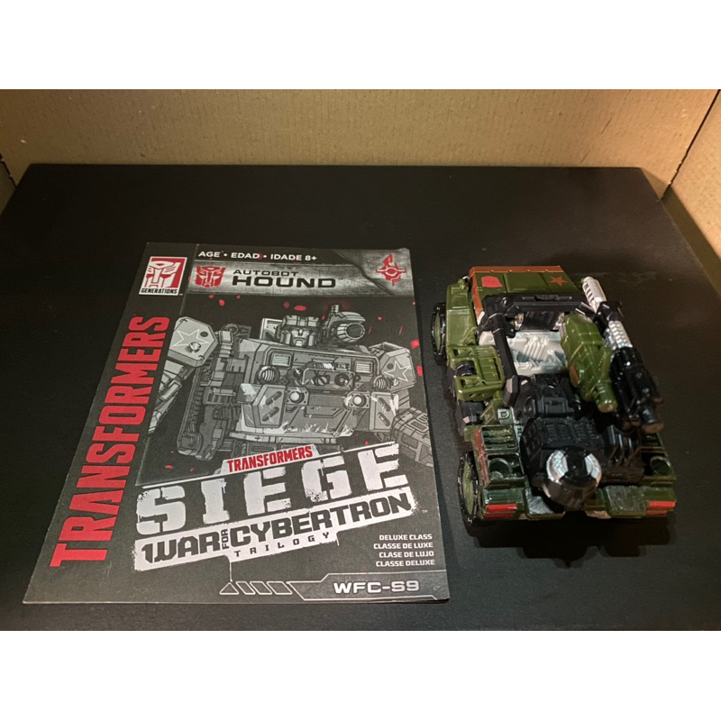 2手 變形金剛 賽博坦之戰 圍城 SIEGE WFC-S9 Hound 探長