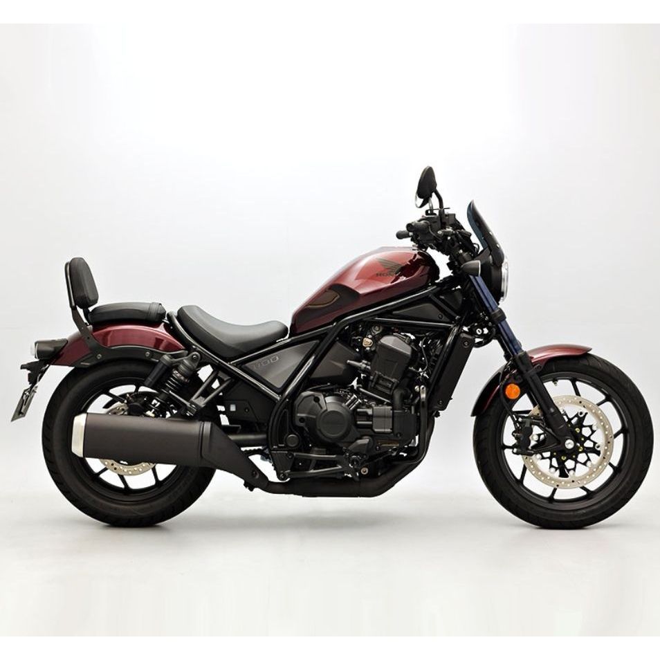 Rebel 1100T高承重後貨架 適用於 本田 叛軍1100改裝黑色後貨架 Rebel250 Rebel 1100