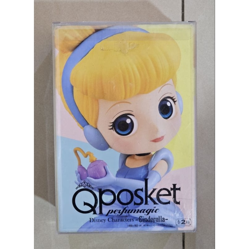 現貨 Qposket 代理 正版 迪士尼 灰姑娘 （仙度瑞拉）公仔