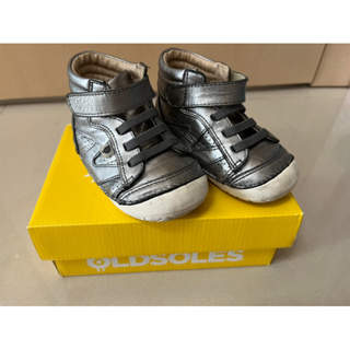 （二手）OLD SOLES澳洲 手工真皮高筒鞋 -貝福系列寶寶鞋 EU23（14.7cm）