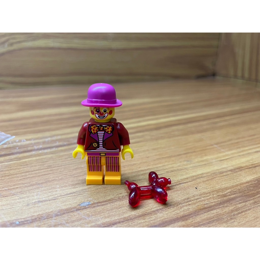 LEGO樂高人偶出清 BAM 小丑 紅色氣球狗 35692 可擴充 71021 第18代 4號 汽球小丑 派對小丑