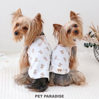 【PET PARADISE】熊熊滿版棉質背心 (5S/4S/3S/DSS/SS/DS/S)｜PP 2024新款春季