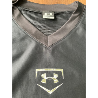 運動風衣 Under armour 棒球 金標 黑色系 尺寸 M