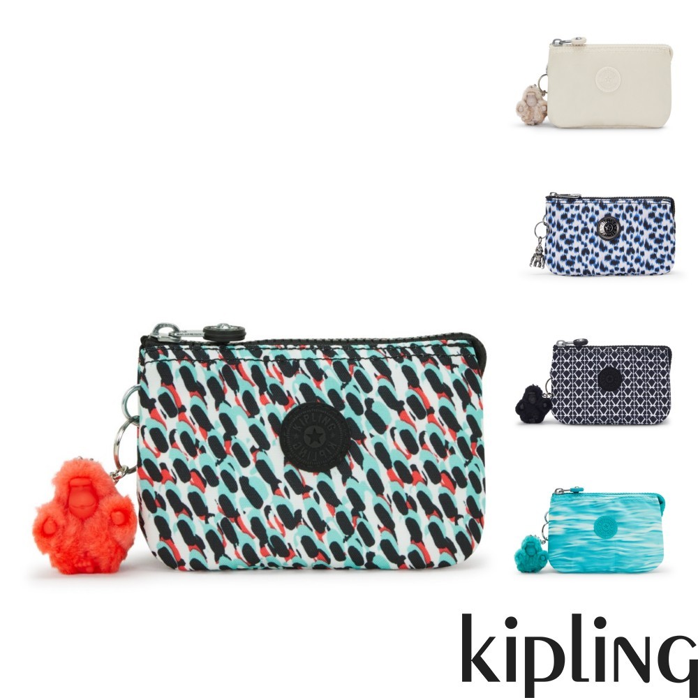 Kipling三夾層配件包-CREATIVITY S(多款任選)