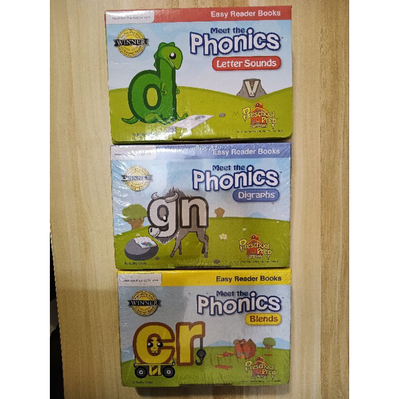 Preschool Prep Company Meet the Phonics 3套合售