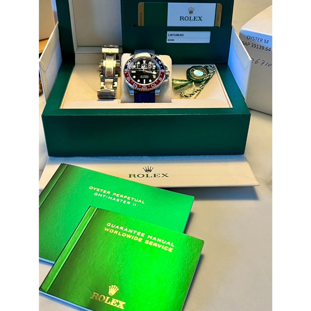 【靚生金時】（已交流）ROLEX 勞力士 百事可樂126710BLRO 五珠 GMT II