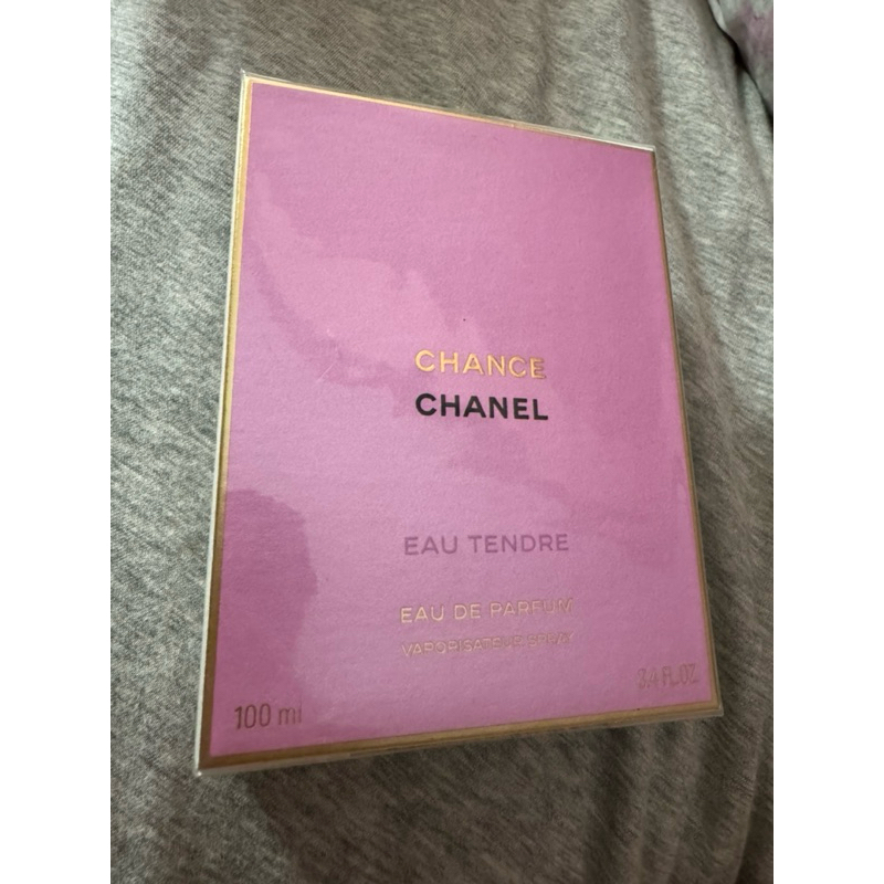 全新現貨 2月機場購入 香奈兒 Chanel CHANCE 粉紅甜蜜香水100ml 附紙袋