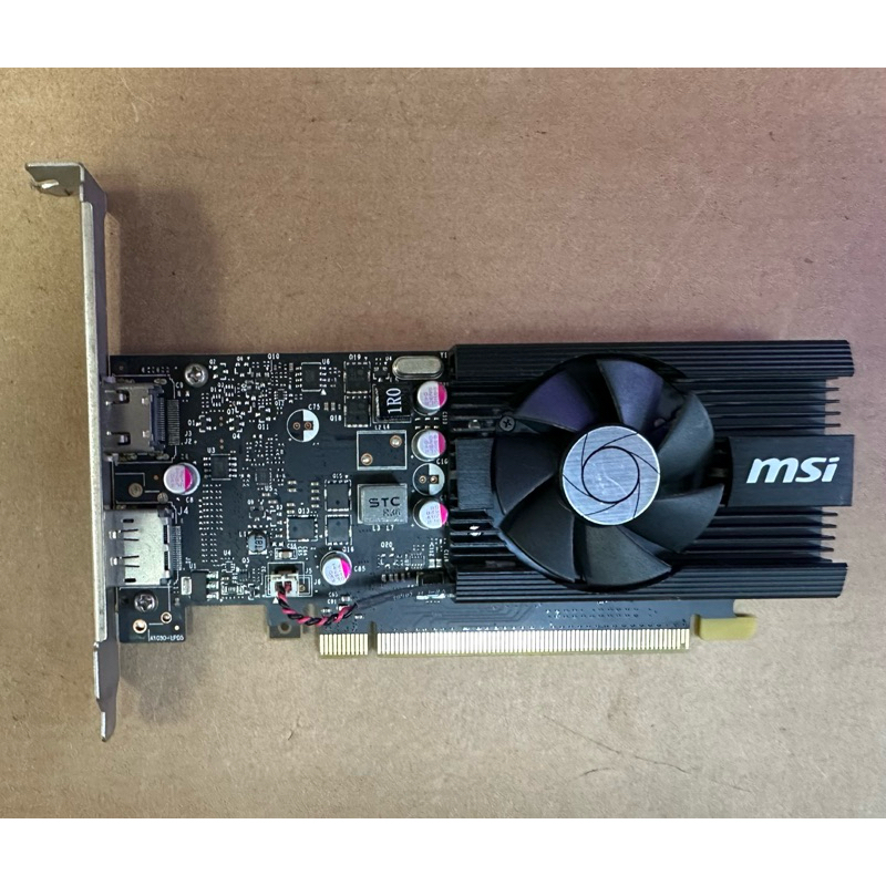 中古 二手 壞掉的顯卡 MSI GT1030 2G 沒有畫面 給有能力的人購買處理