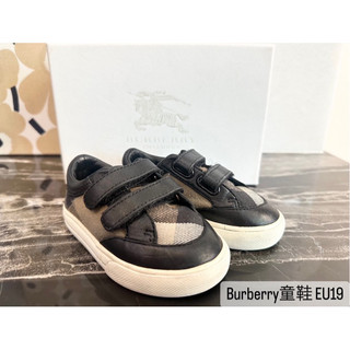 Burberry格紋經典童鞋 EU19
