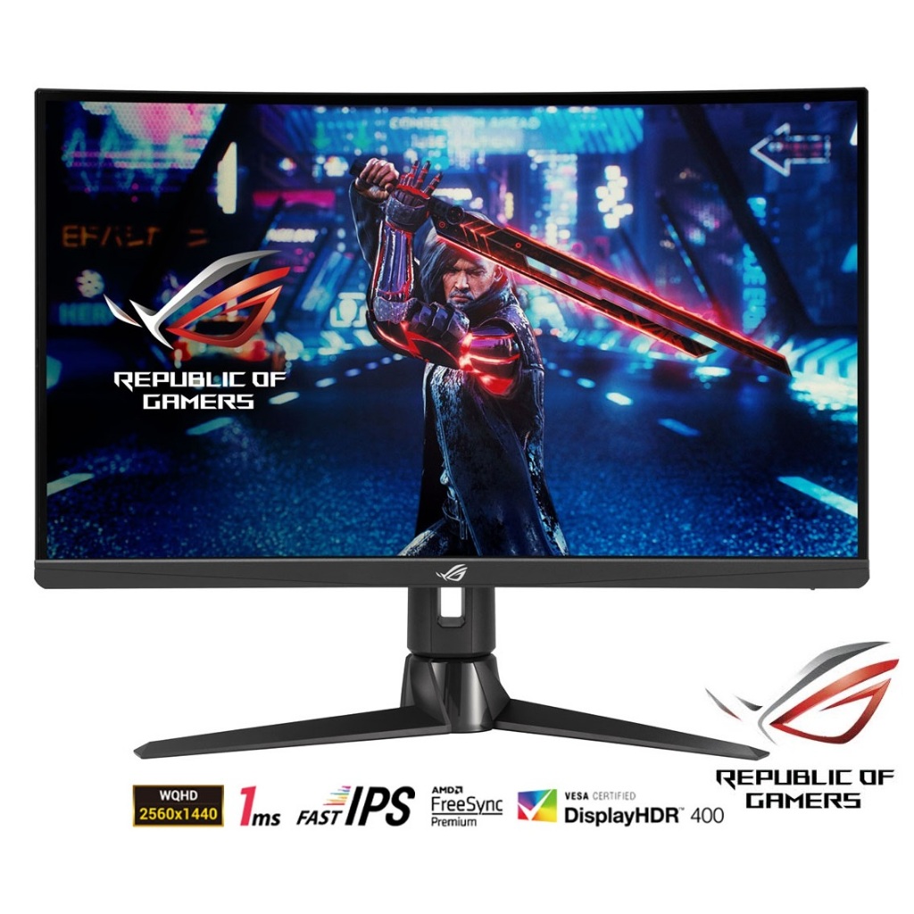 現貨】ASUS 華碩 ROG Strix XG27AQV 電競 27吋 曲面 螢幕 1ms極速 170Hz IPS三年保