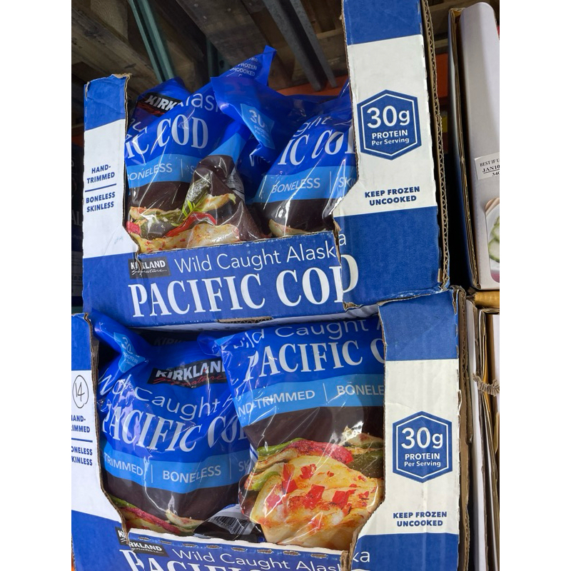 第二賣埸科克蘭 冷凍阿拉斯加野生鱈魚 910公克（低溫配送）#417380