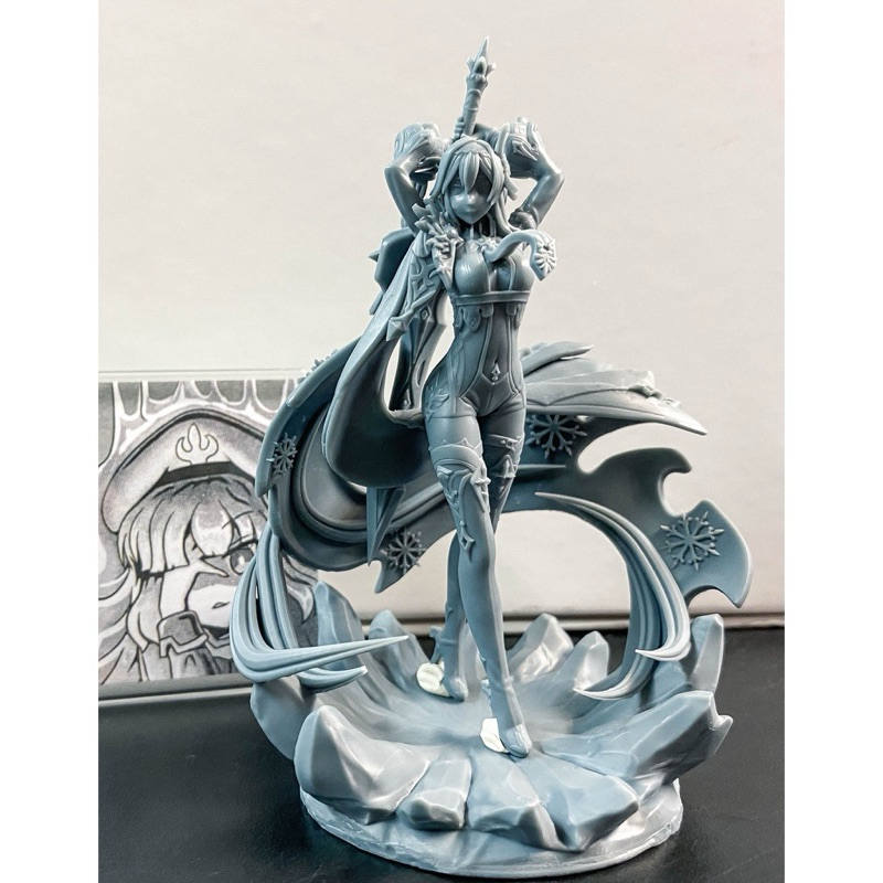 原神優拉 3d列印成品20公分