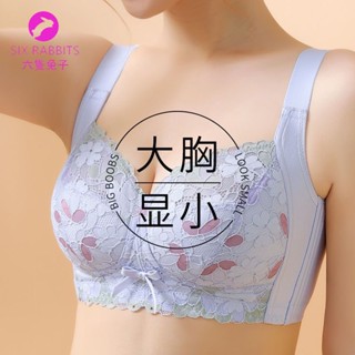 【泰國乳膠墊、加大46/105碼】臺灣出貨 無鋼圈內衣 調整型 大尺碼內衣 天然乳膠內襯 大胸顯瘦 超薄襯墊