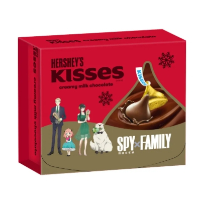 ✨ 出清現貨 ✨【好時Hersheys】Kisses牛奶巧克力禮盒(間諜家家酒)76.5g❤️美味香濃牛奶加上滑順巧克力