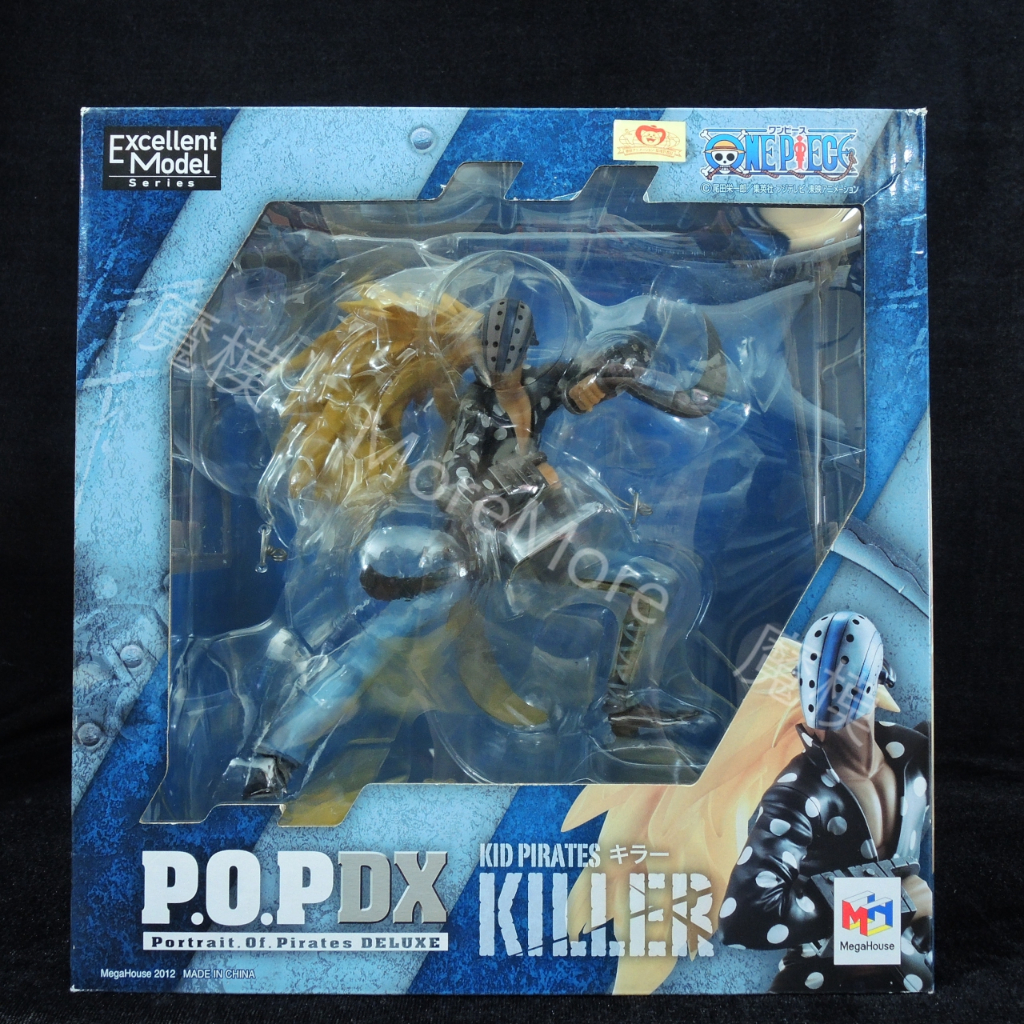 日版 日本 金證 海賊王 航海王 P.O.P DX POP 基拉 奇拉 Killer 基德 超新星 公仔 【無運輸箱】