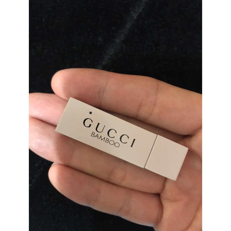 【H2Shop】Gucci 古馳 經典 bamboo USB 2GB 隨身碟 粉色 金屬外殼材質 VIP禮品